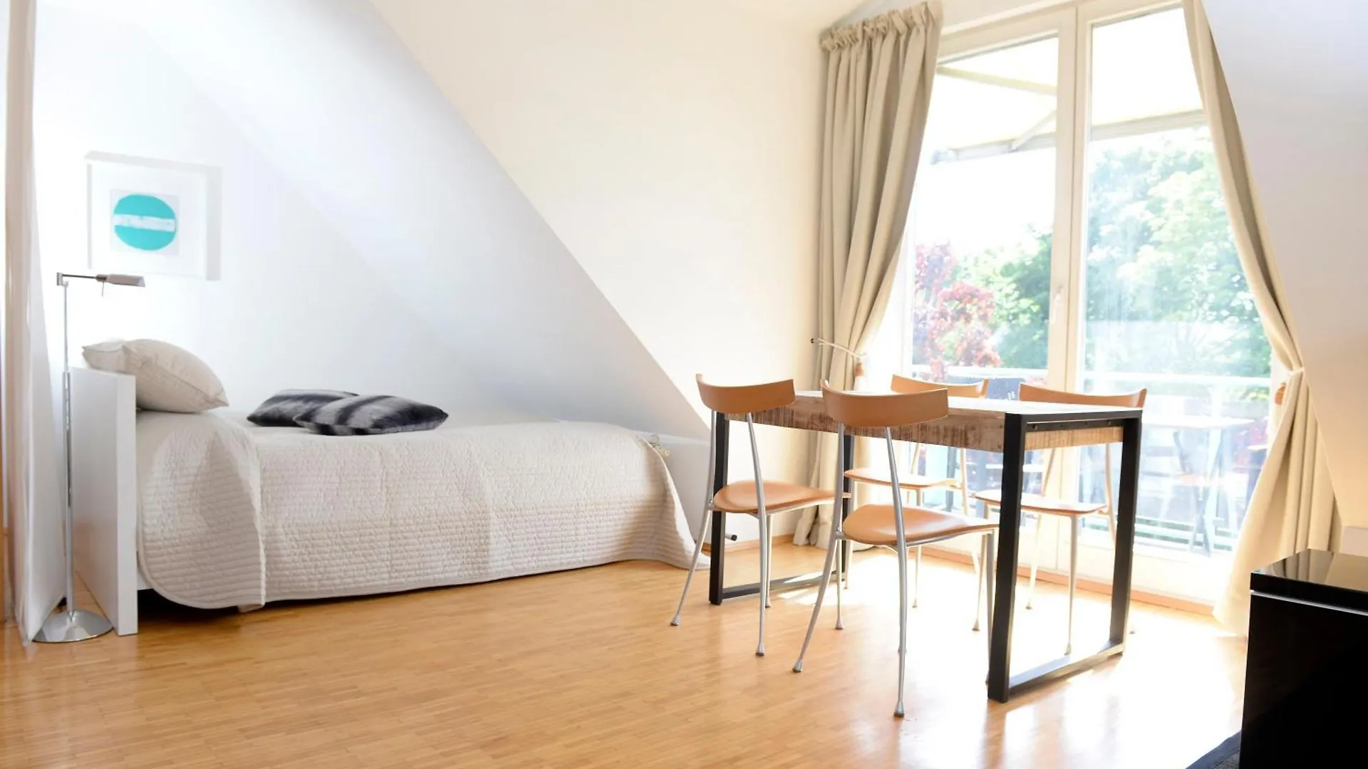 ** Aparthotel Parkside Apartment House Düsseldorf Německo